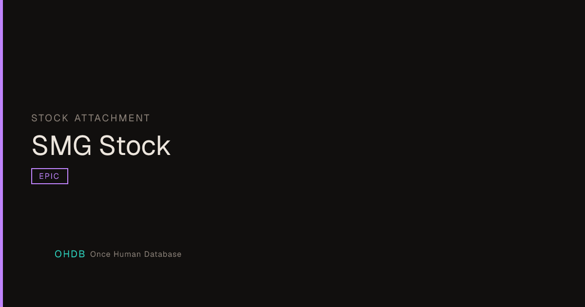 SMG Stock