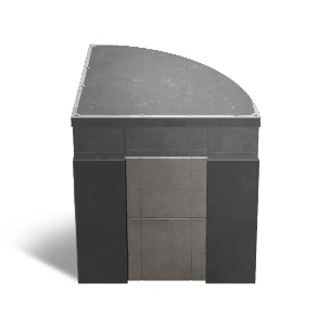 Alloy Curved Structure